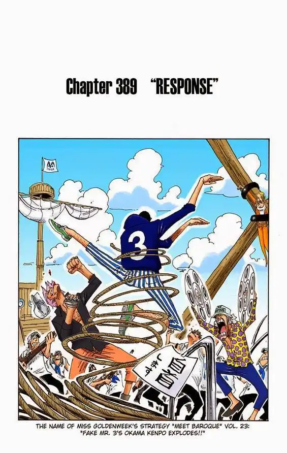 One Piece - Digital Colored Comics Chapter 389 4